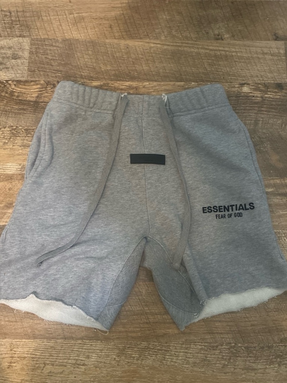 Fear of God Essentials Gray Athletic Sweat Shorts